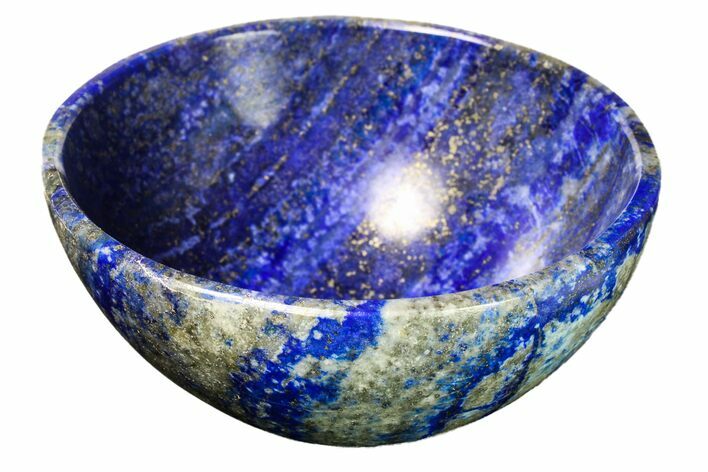 Polished Lapis Lazuli Bowl - Pakistan #153258
